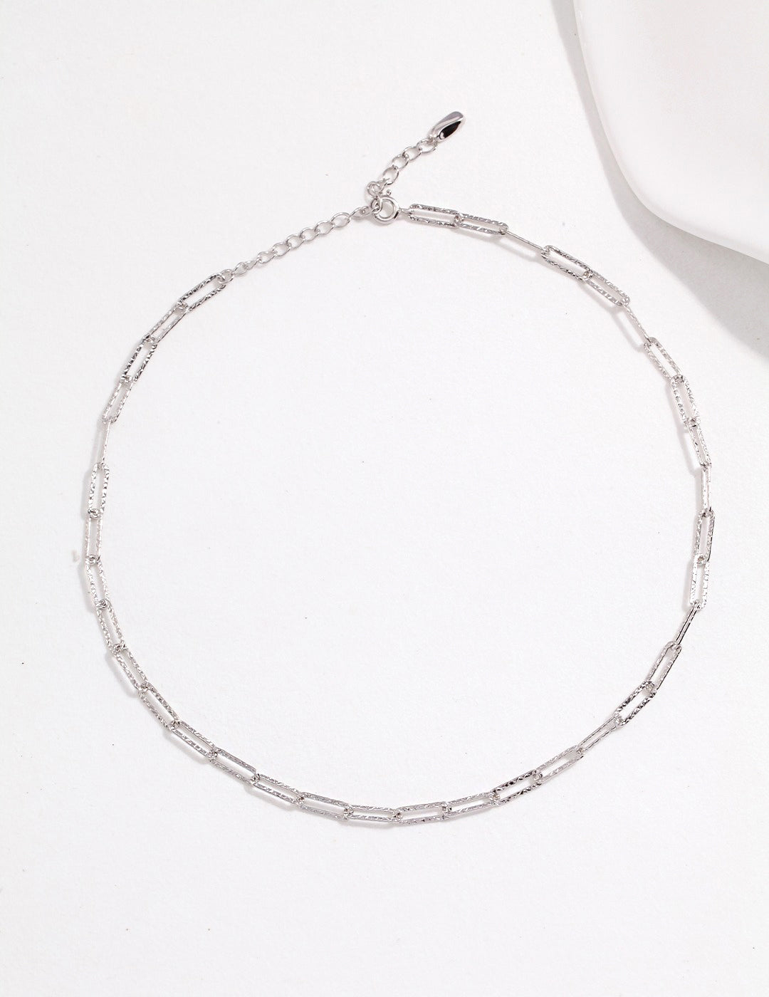 Sterling silver simple necklace